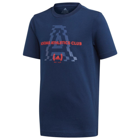 Adidas Παιδική κοντομάνικη μπλούζα Athletics Club Graphic